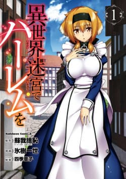 Isekai Meikyuu Girls do Harem wo estrela em ilustrações